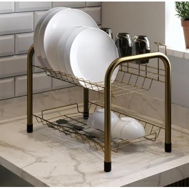 Imagem de Escorredor de Louça Beliche Dourado