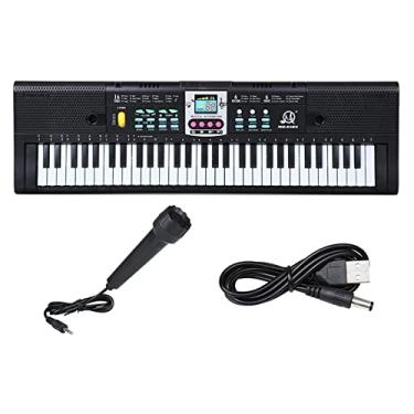 Imagem de Piano 61 Botões Musical Entretenimento Musical Órgão Eletrônico