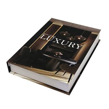 Imagem de Caixa Livro Luxury Decorativa e Organizadora Porta Objetos Controles e Fotos 29,5x20x4,5cm