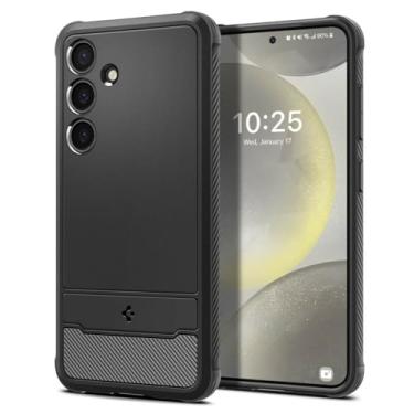 Imagem de Capa Spigen para Samsung Galaxy S24: Rugged Armor [Projetada para Samsung] para Samsung Galaxy S24 - Preto Mate