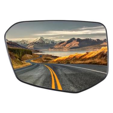 Imagem de LOIYLLEN Espelho lateral do motorista de substituição para Honda Civic 2016-2021, Honda Envix, 2018-2022, vidro de espelhos de vidro 2019-2022, espelho retrovisor do lado esquerdo com aquecimento elétrico