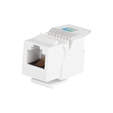 Imagem de Monoprice RJ-11 conector Keystone sem ferramentas, branco (107288)