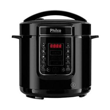 Imagem de Panela De Pressão Philco Digital 6 Litros 056401054 Preto 220v
