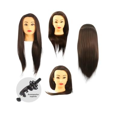Imagem de Cabeça De Manequim Para Treinamento Cherey Orgânico SN06 55CM Cor#4