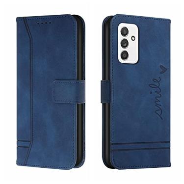 Imagem de Capa protetora para celular compatível com Samsung Galaxy A82 5G/Quantum 2 5G, capa protetora de TPU à prova de choque, capa de telefone de couro PU flip magnética capa de couro fólio porta-cartões