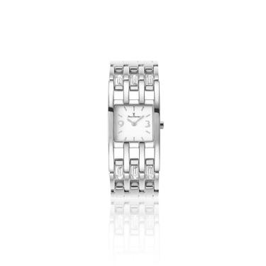 Imagem de Relógio Feminino de Pulso Analógio Aço Casual Jeans Vernier-Feminino