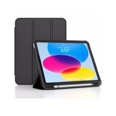 Imagem de Capa Flip Para iPad 7, 8 e 9 Geração de 10,2 Polegadas, Anti Impacto, Com Suporte Para Lápis - Popshope