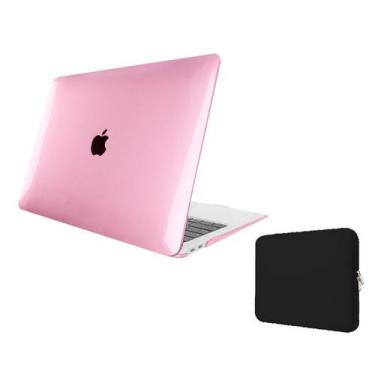 Imagem de Kit Capa Case Compativel Macbook AIR 11" A1465 cor RC + Capa Neoprene 