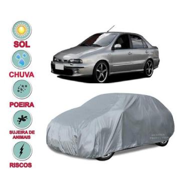Imagem de Capa Cobrir Carro Fiat Brava Impermeável Proteção Bezzter