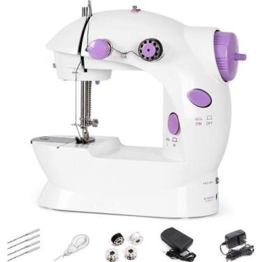 Imagem de Prática Mini Máquina Costura Reta Importway Iwmc-507 - Guiro