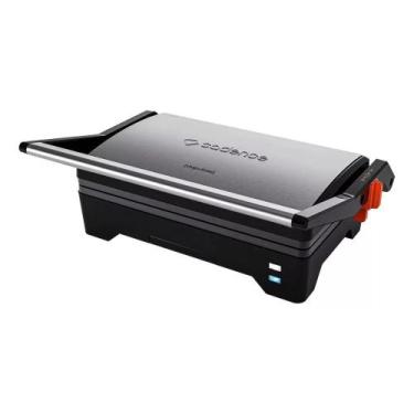 Imagem de Grill Cadence Inox Chapa Firme GRL621, 110V, INOX