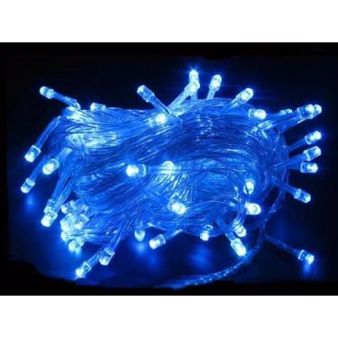 Imagem de Pisca Pisca 220v Natal Led 100 Lâmpadas 8 funções 9 Metros  - Fuxing