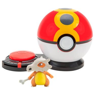Imagem de Jogo de Boneco Pokémon Surprise Attack Game - Cubone + Bola de Repetição | Jazwares