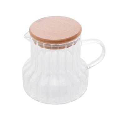 Imagem de Jarra de vidro com tampa bambu classic 500 ml - 2900 - LYOR