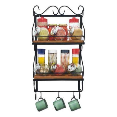 Imagem de Prateleira Area Churrasco Gourmet Porta Tempero Condimento Oferta - Mi