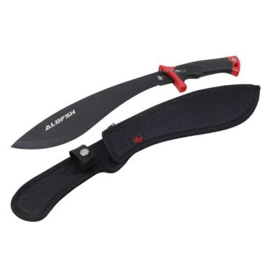 Imagem de Facão Tático 45,6cm Cabo Emborrachado Albatroz Fishing DD-K9051 - Com 