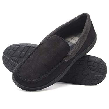 Imagem de Hanes Mocassim masculino texturizado, Preto, X-Large
