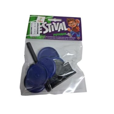 Imagem de Gulliver Futebol de Botão Festival Sem Adesivos Azul Escuro