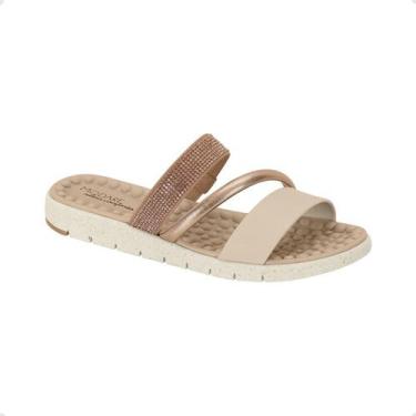 Imagem de Tamanco Feminino Rasteiro Modare Creme, Nude, Creme, 36