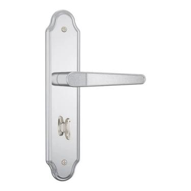 Imagem de Kit 2 Fechadura Porta Stam 804/11 Esp. Inox Externa Completa - Stam