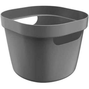 Imagem de Cesta Organizadora Plástica Flexível Cube OU Azul Glacial 21X20X16CM