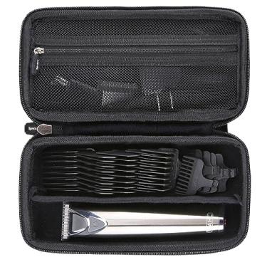Imagem de Aproca Hard Travel Storage Case,for Wahl Clipper Stainless Steel Lithium Ion Plus Beard Trimmer Hair Clippers Shavers 9818 / Braun MGK3060 Men's Beard Trimmer (Black)