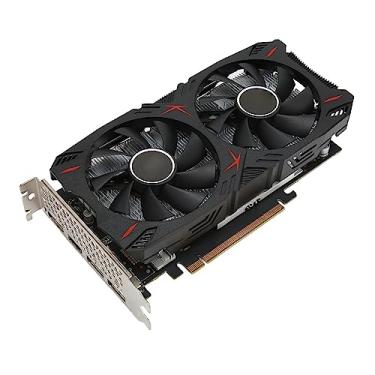 Imagem de VBESTLIFE Placa gráfica GTX1060 de 6 GB, GDDR5, 192 bits, PCI Express 3.0 x16, 1620/8160MHz, placa de vídeo para jogos 4K com, 2HDMI, portas 2DP, DVI