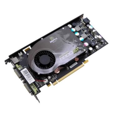 Imagem de XFX Placa de vídeo PVT88PYHE4 GF8800 GT 512MB DDR3 Dual DVI PCI-E 2.0 HDCP SLI RoHS Vista