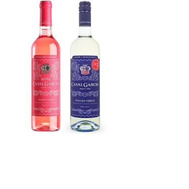 Imagem de Vinho Casal Garcia Rosé + Branco Verde Demi-sec Português 750ml