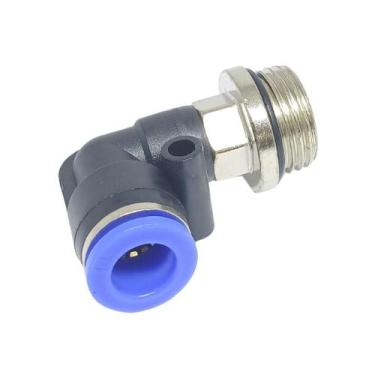 Imagem de Conexão Pneumática Engate Rápido Cotovelo 10mm X 1/2'' - BRP