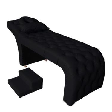 Imagem de Maca Para Clínica Estética Massagista Cílios Sobrancelhas Com Almofada