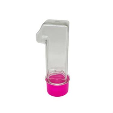 Imagem de Tubete número Um 1 para aniversario de 1 ano lembrancinha 20 Unidades 