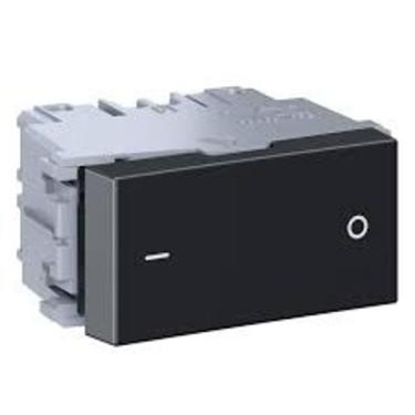 Imagem de Módulo interruptor bipolar simples 10A/250Vca esatta grafite - Weg