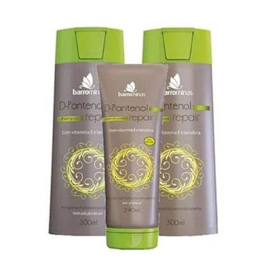 Imagem de Shampoo + Condicionador + Creme para Pentear para Cabelos Frágeis e De