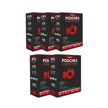 Imagem de Plastico Plastificação 500 Grafity 3 Cento CPF e 2 Cento RG 0,05mm 125