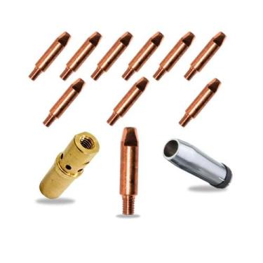 Imagem de Kit Mig Tocha Sbme 125 250a - Bocal/ Difusor/ Bico Contato - 000021, 1