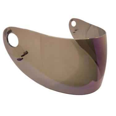 Imagem de Viseira Capacete VAZ V05 V10 V100 V12 V120 C/ Botão Camaleão - Polivis