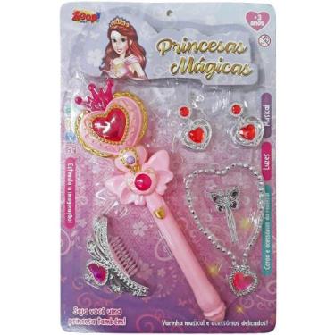 Imagem de Kit princesa fashion zoop, Rosa, UN