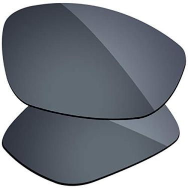 Imagem de Firtox Lentes polarizadas de substituição compatíveis com óculos de sol Oakley Juliet - Cerâmica preta