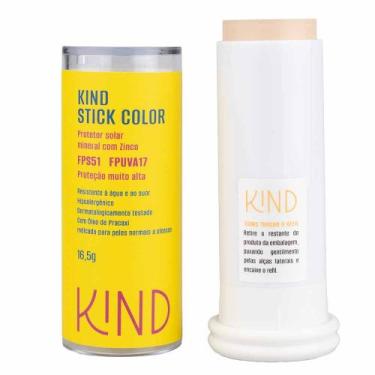 Imagem de Proteção Solar Facial Kind Beauty Stick Color FPS 51 e FPUVA 17, K10