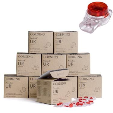 Imagem de REBUILD SKILLS Corning ur presslok 1000 pk terminais de emenda resistentes a solventes para 2 ou 3 fios isolados, elétricos, automotivos, óleo, dados, telefone (pacote com 1000)