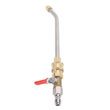 Imagem de Varta de Extensão da Arruela de Pressão Curva Com Válvula de Esfera 1/4 de Polegada Power Power Power Gutter Cleaner Baste de Fixação (30)