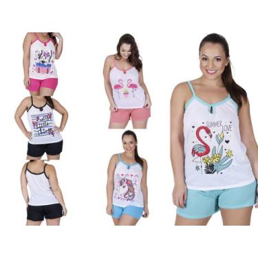 Imagem de Kit 10 Baby Dool Malha Conforto Atacado - Exotic, M