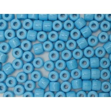 Imagem de Miçanga Tererê 8x10mm 500g Cor 041 Azul Bebê Leitoso - Aquarela