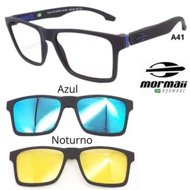 Imagem de Oculos Mormaii Swap Ng 6098 A41 com 2 Clipons Polarizado an, Preto
