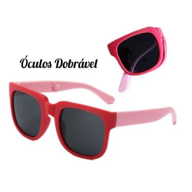 Imagem de Óculos de Sol Infantil UV400 Polarizado Flexível e Dobrável. - Óculos 