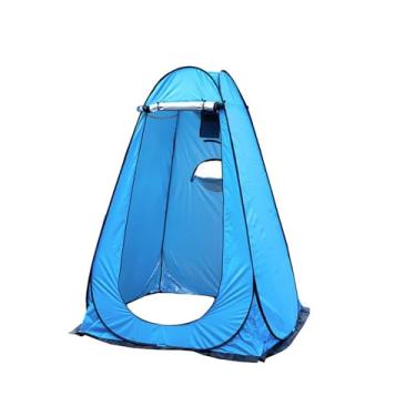 Imagem de NEONMAN Tenda de Vestir com 3 Janelas de Ventilação, Tenda de Casa de Banho de Campismo, Tenda de Duche de Privacidade Portátil, Impermeável e à Prova de Sol, Protegendo a Privacidade(Sky blue)