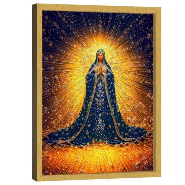 Imagem de Quadro Decorativo Nossa Senhora Aparecida Luz