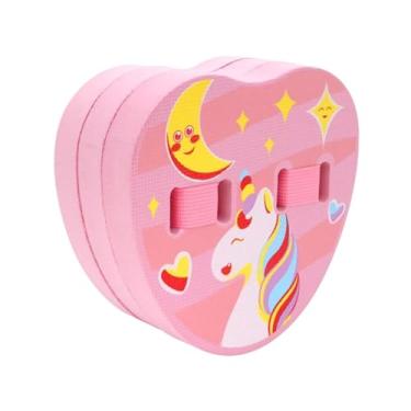 Imagem de Dynwave a prancha de água da prancha de chuteira de natação se encaixa em todas as idades que nadam carros alegóricos para favor da festa, Float Das Costas Rosa