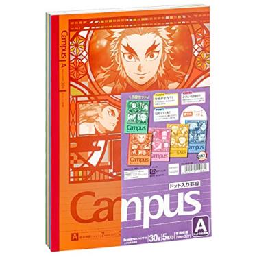 Imagem de Caderno Showa Note 119562002 Demon Slayer Campus, pautado pontilhado, pautado em A, pacote com 5